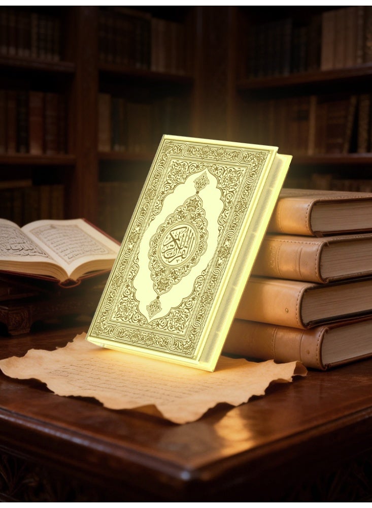 الإضاءة التلقائية مصباح مكتبي LED بتصميم من القرآن كهدية لشهر رمضان وعيد الفطر مع 9 ألوان وتحكم عن بعد - Image 5